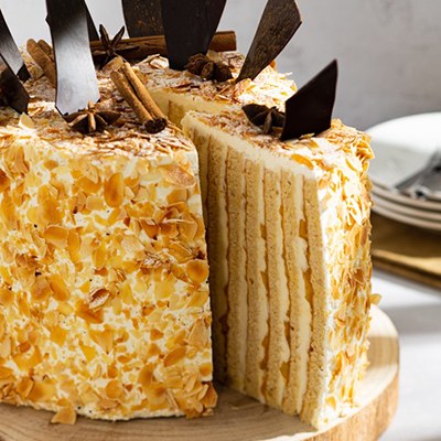 Chai Vertical Layer Cake