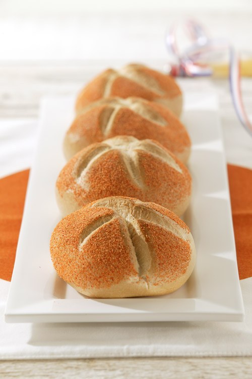 Oranje kaiserbrotchen