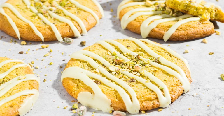 <span><strong>Chewy Panettone Pistache Cookies.</strong></span>
<span/>