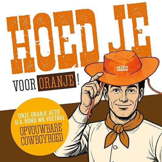 <span><strong>Opvallende WK Cowboy hoedjes</strong></span>
<span/>
