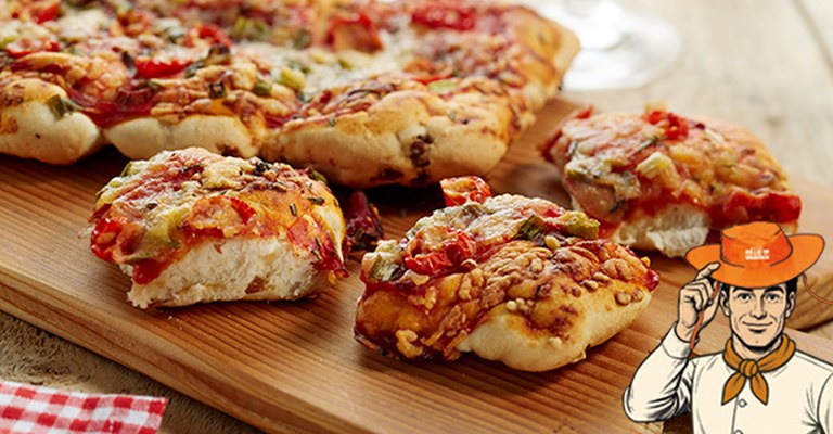 <span><strong>Breekpizza</strong></span>
<span/>