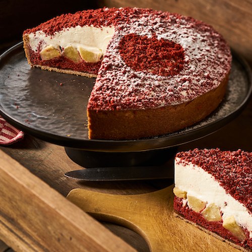 Appeltaart Red Velvet