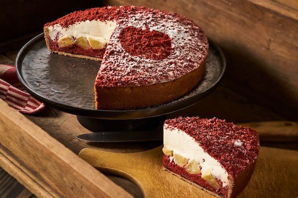 Appeltaart Red Velvet