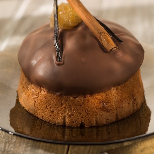 Speculaascake met Chocolade