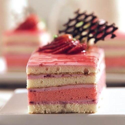 Aardbeien bavarois