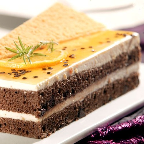 Double Choc Orange Schnitt