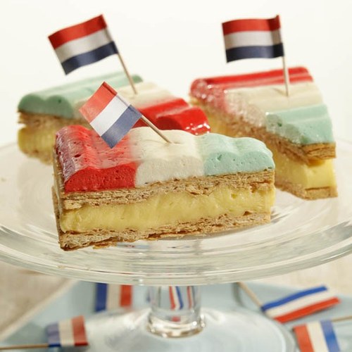 Rood - Wit - Blauw Tompouce