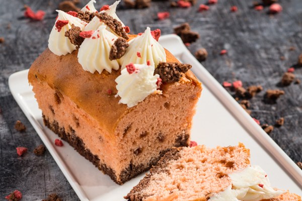 Aardbei & Choco Cake