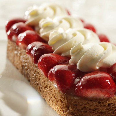 Aardbeien Yogho Slof