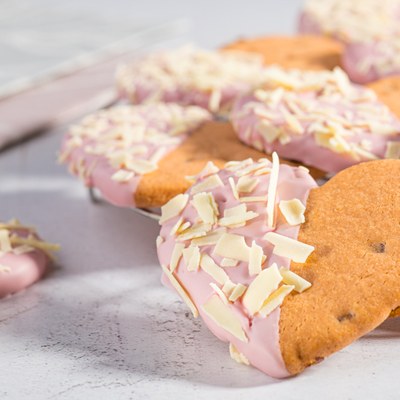 Aardbeien Yoghurt Harten