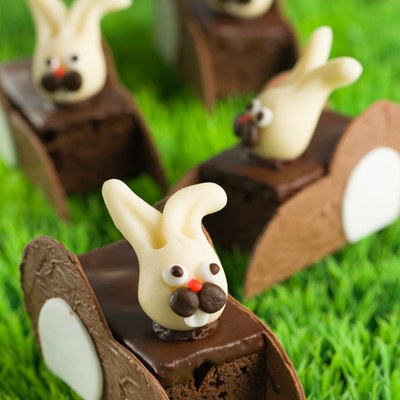 American Brownie Easter Bunnies