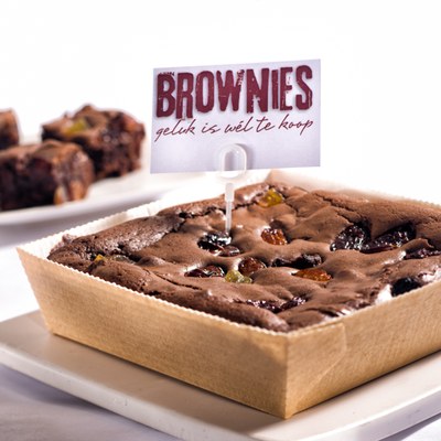 American Brownie Fruit Square