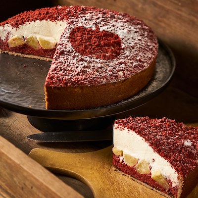 Appeltaart Red Velvet