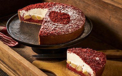 Appeltaart Red Velvet