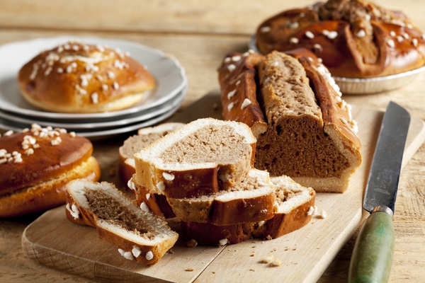 Bakkerskoek in brood
