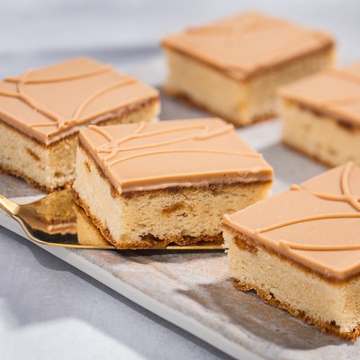 Banoffee Blondie met Fantasy Banoffee Cake
