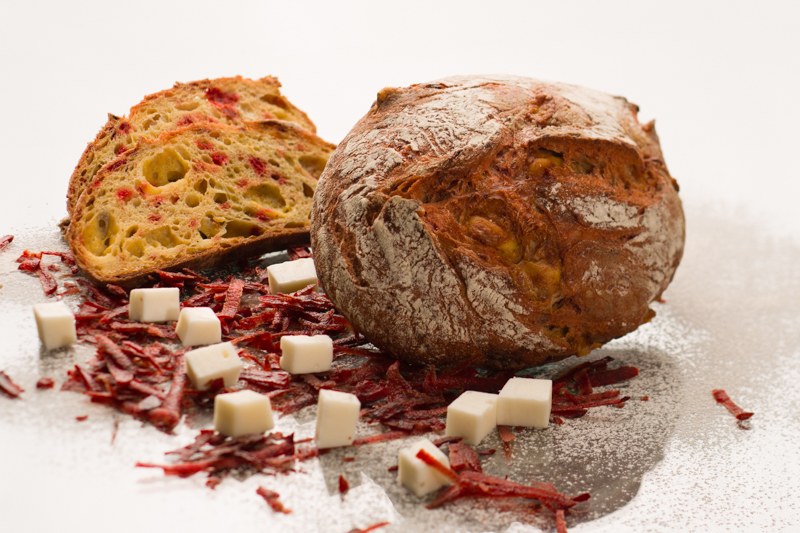 Bieten Geitenkaasbrood
