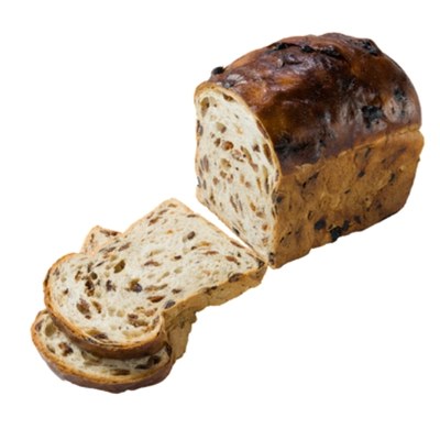 Biologisch Vruchtenbrood Wit Tarwe met BIO Vruchten