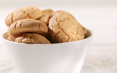 Bitterkoekjes met Perla Bitterkoek