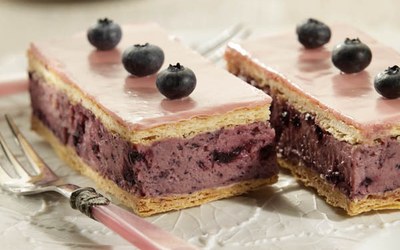 Bosbes Tompouce