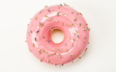 Cake Donut Lavendel