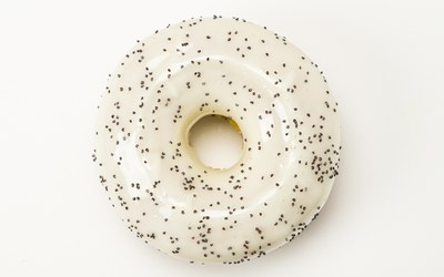 Cake Donut Maanzaad & Citroen