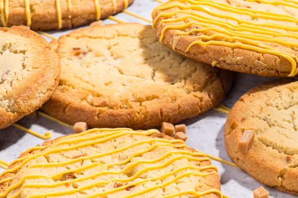 Chewy Banoffee Cookies met Fantasy Banoffee Cake