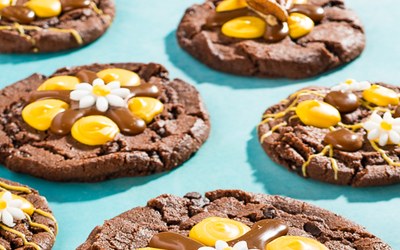 Chewy Choco Banaan Cookies