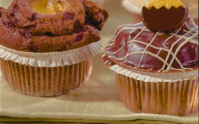 Chocolade-Advokaat Muffins met American Dream Muffin