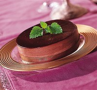 Chocolade Desserttaartje met Zeesan Choco