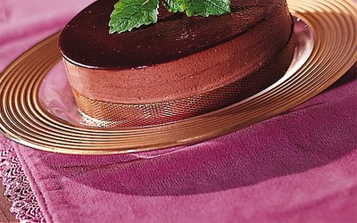 Chocolade Desserttaartje met Zeesan Choco