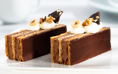 Chocolade Noten Tompouce