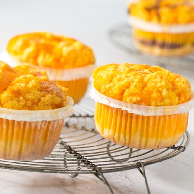 Citrus twist muffins met Fantasy Orange & Lemon