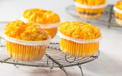 Citrus twist muffins met  Fantasy Orange & Lemon