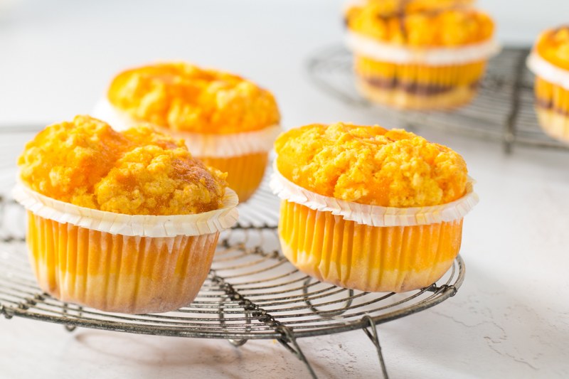 Citrus twist muffins met  Fantasy Orange & Lemon