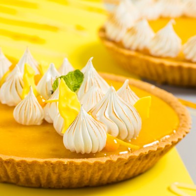 CitrusGinger Meringue Pie