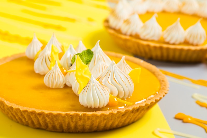 CitrusGinger Meringue Pie