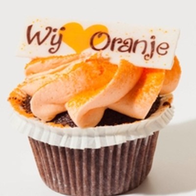 Cup Cake Oranje