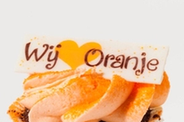 Cup Cake Oranje