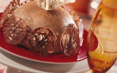 Dessertbol met Zeesan Cappuccino