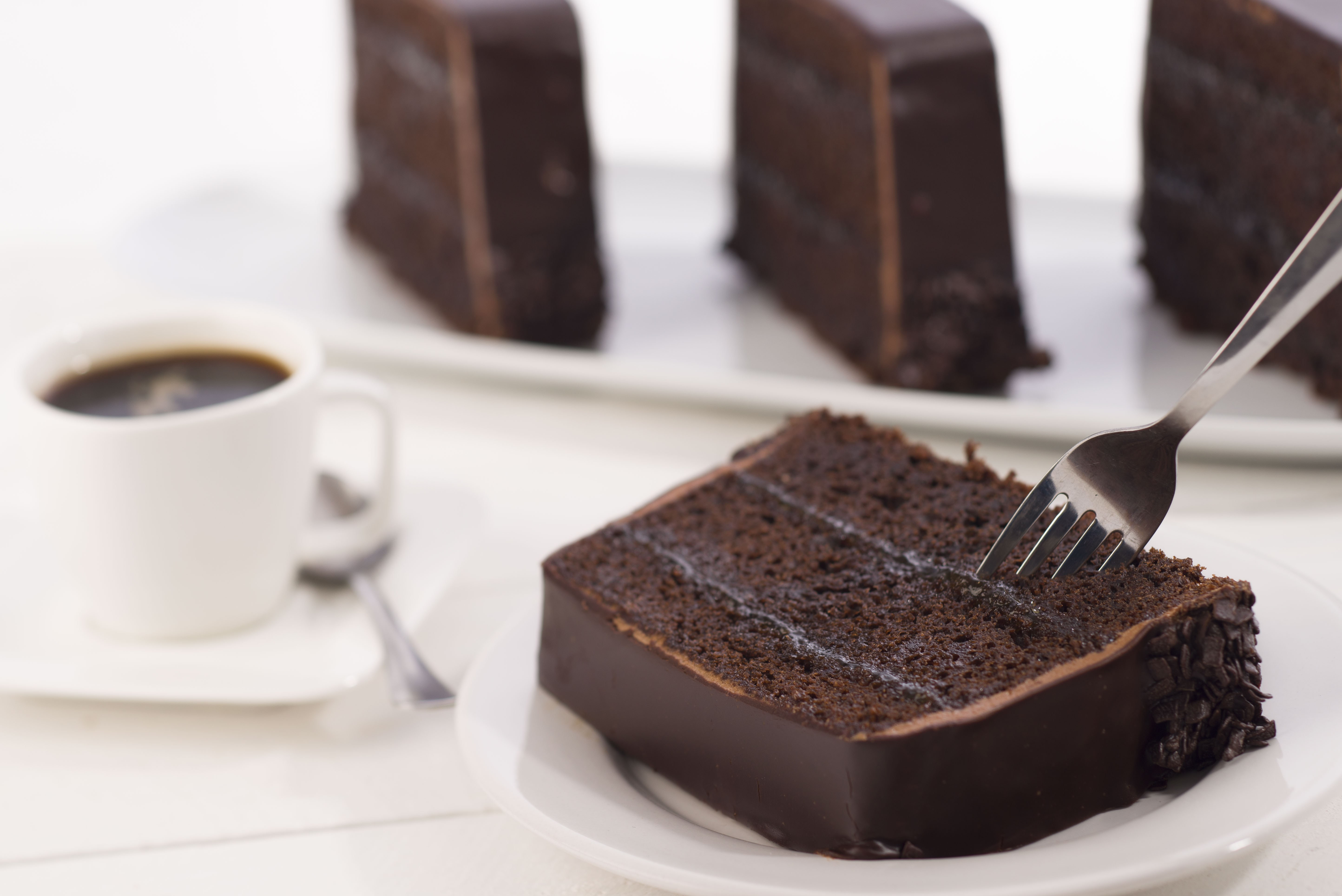 Dikke plakken Sachercake