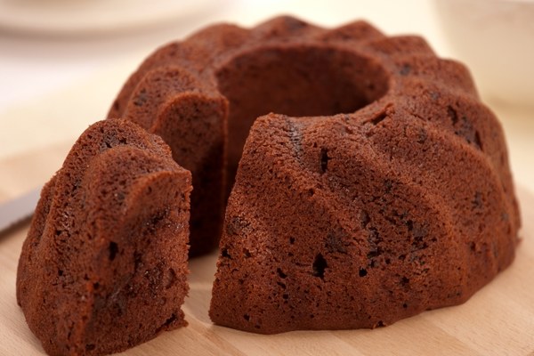 Double Choc Tulband met Double Choc Cake