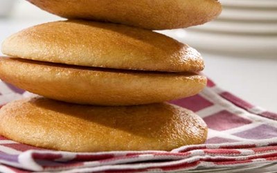 Eierkoeken met Enjoy Eierkoek met ei