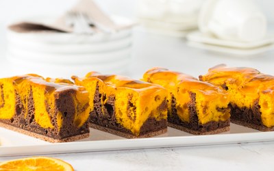 Fantasy Double Choc Orange plaatcake