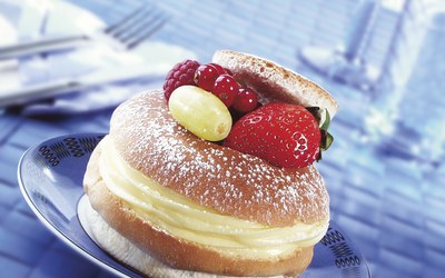 Fruitburger met Panomix Vienna