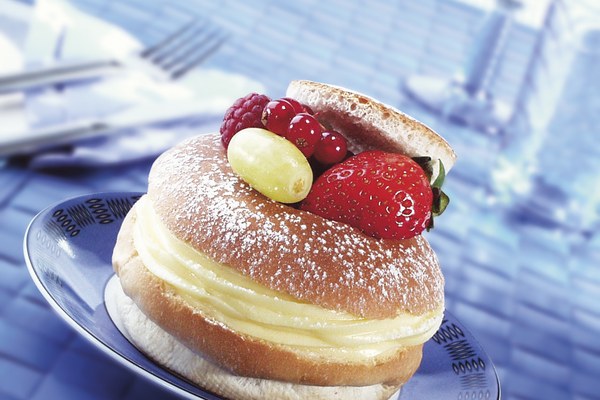 Fruitburger met Panomix Vienna