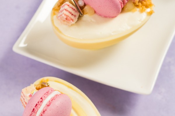 Gevuld Ei Fruity Cheesecake