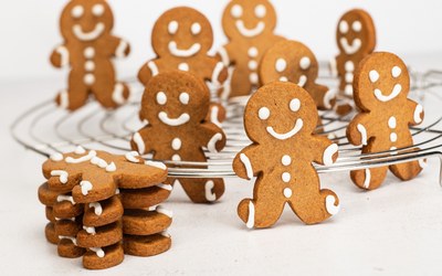 Gingerbreadman Cookies met Fantasy Kruiden Cake