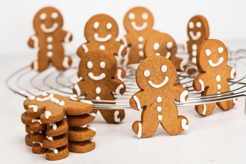 Gingerbreadman Cookies met Fantasy Kruiden Cake