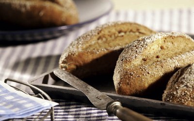 Korenspelt Puntjes met Dinkelkrüstchen